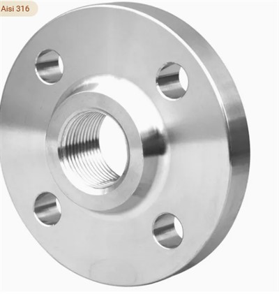 304 316 316L AISI 150 RF FM BSP NPT snittari skrúfaflans