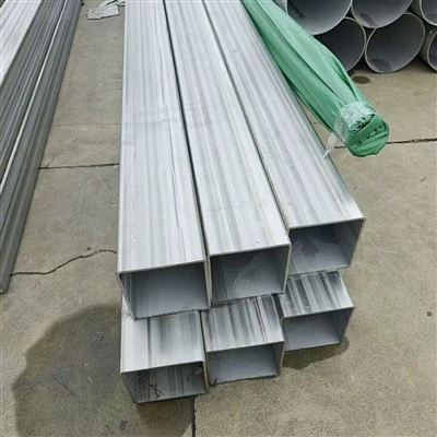Ryðfrítt stál ferhyrnt soðið rör 200×200×6mm